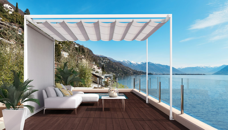 elegant patio screen in camps bay, cape town